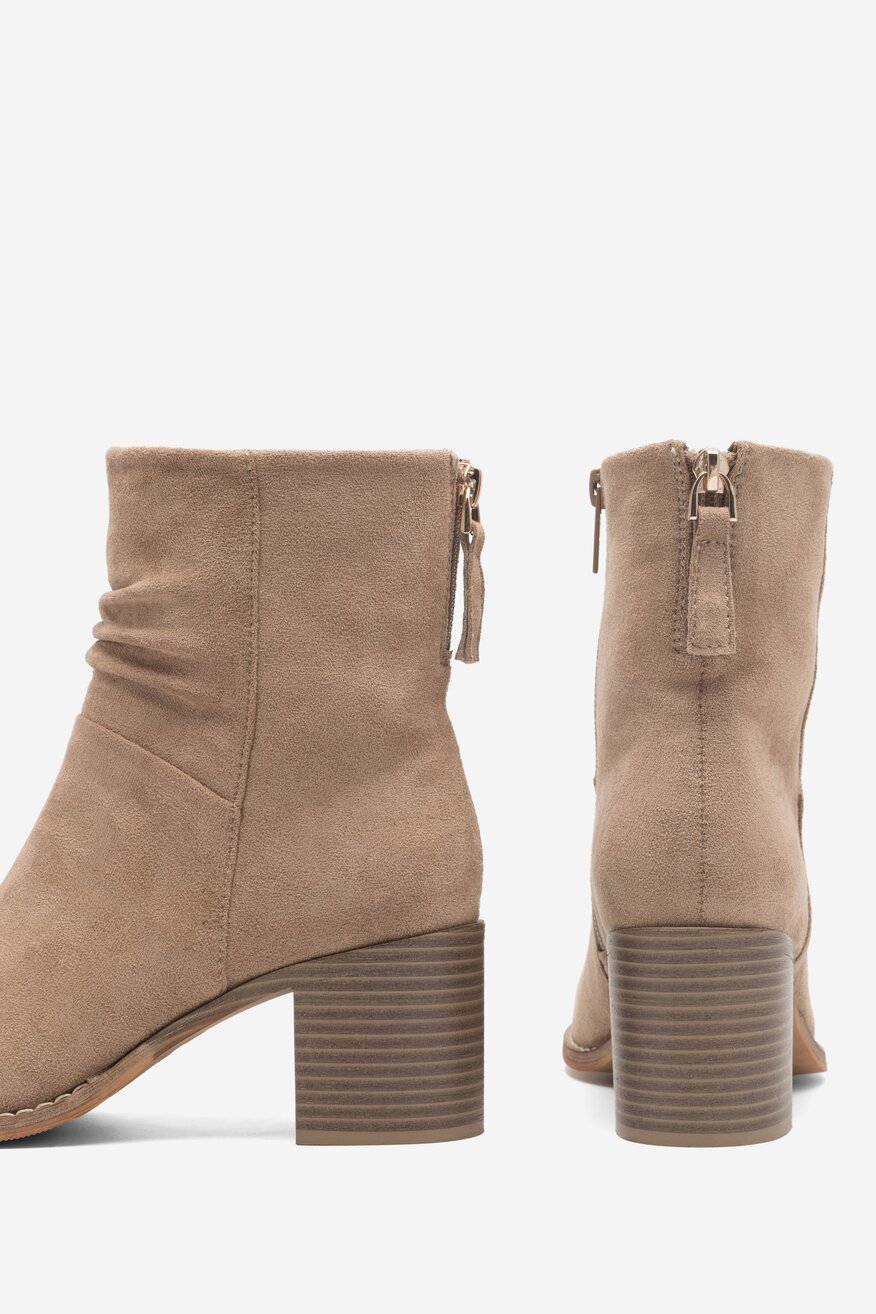 Botki Clara Barson MARTINA WS14438-22 Beżowy