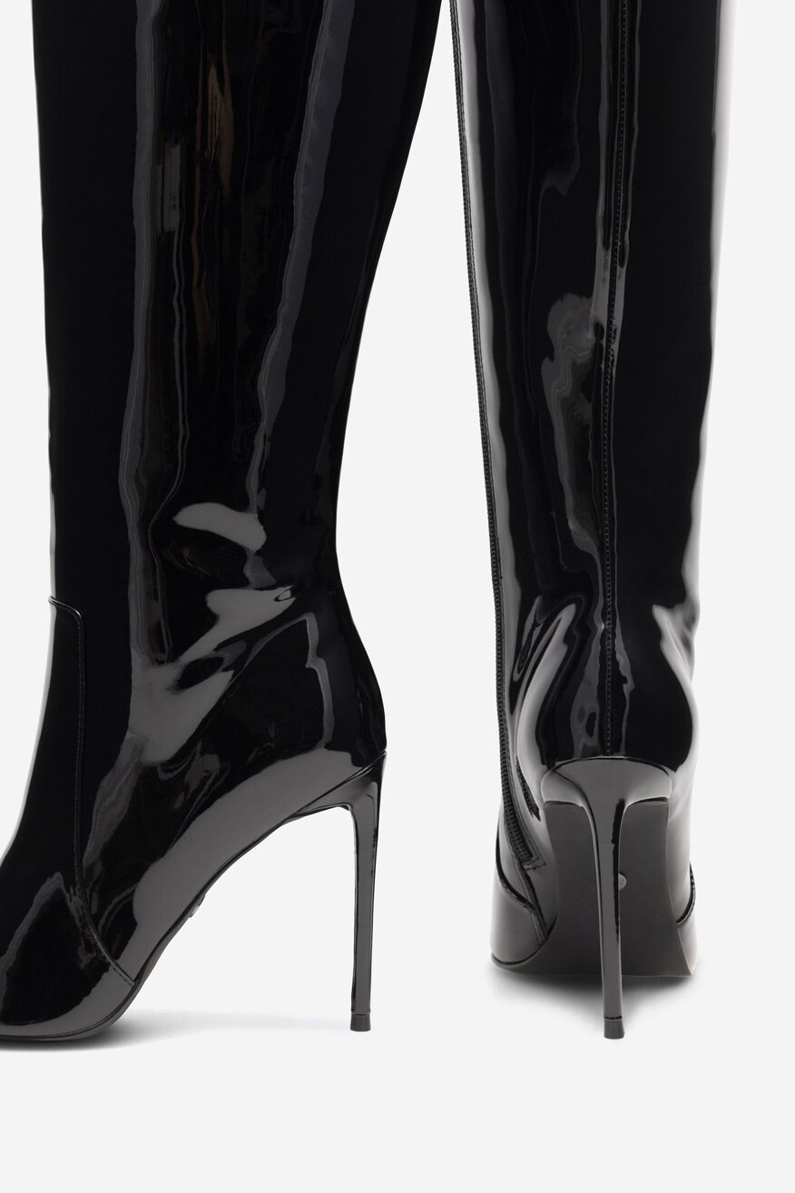 Kozaki NINE WEST LAMIAH ZL22045HCC Czarny