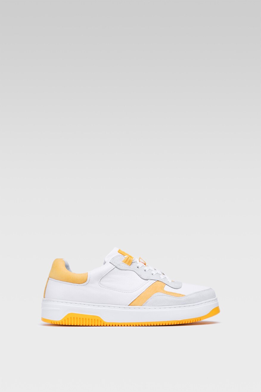 Półbuty Togoshi MI08-BUXTON-07 Żółty