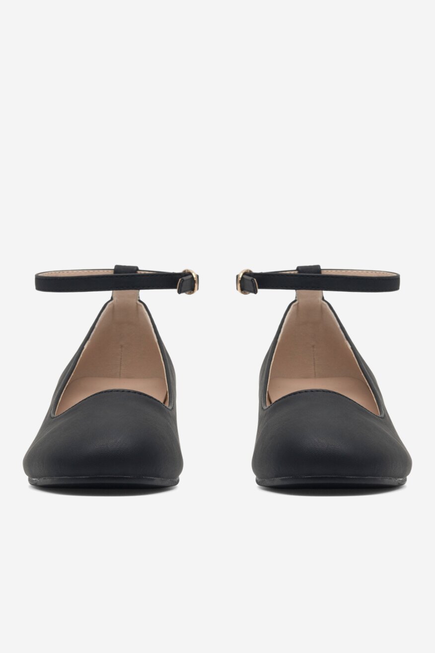 Baleriny Nelli Blu CS22223-01 Czarny