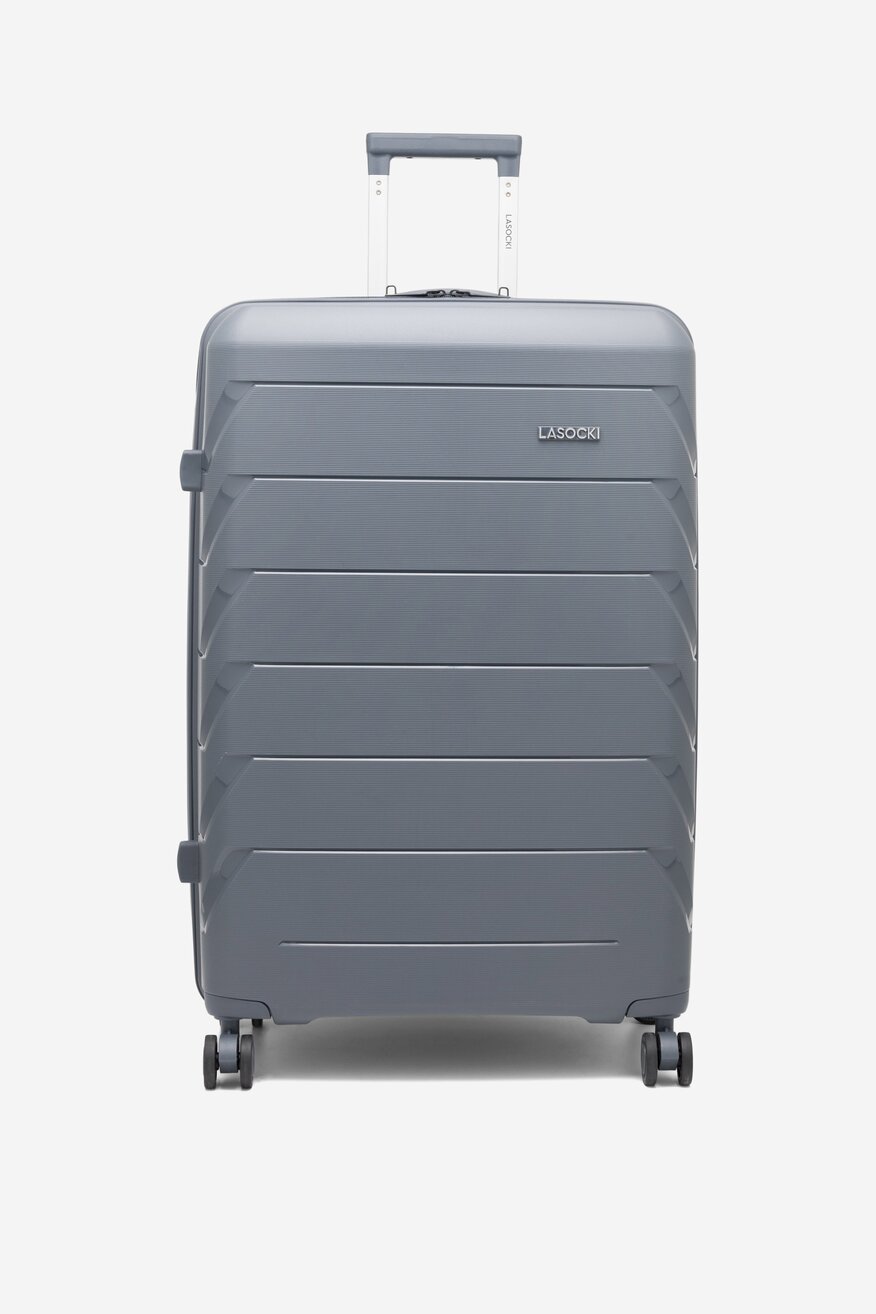 Walizka Lasocki WAL-L-07GREY-04 Szary