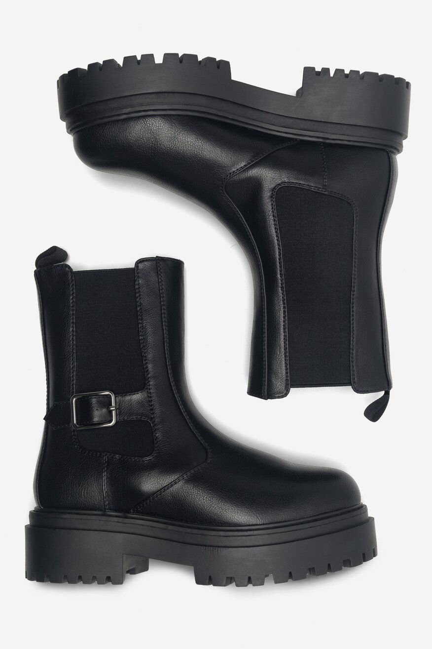 Botki Jenny Fairy SILJE SWS5196-04 Czarny