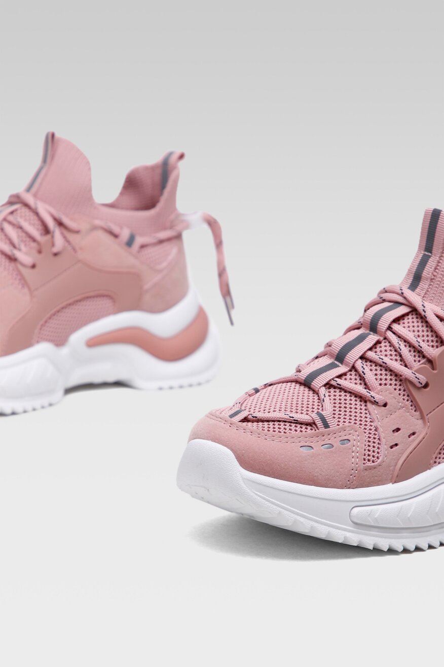 Półbuty DeeZee TS5143-01 Różowy