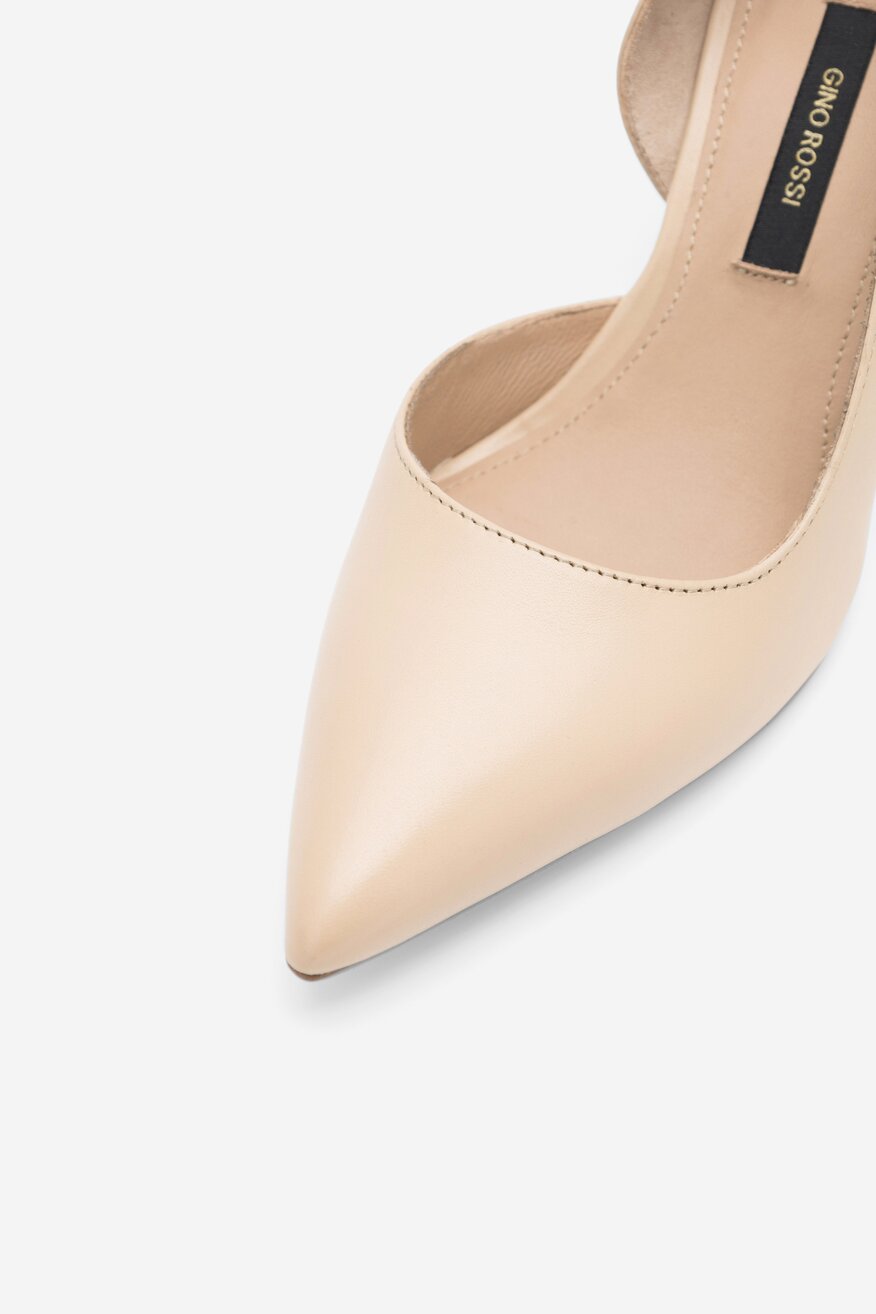 Czółenka Gino Rossi UNNA-104547 Beżowy