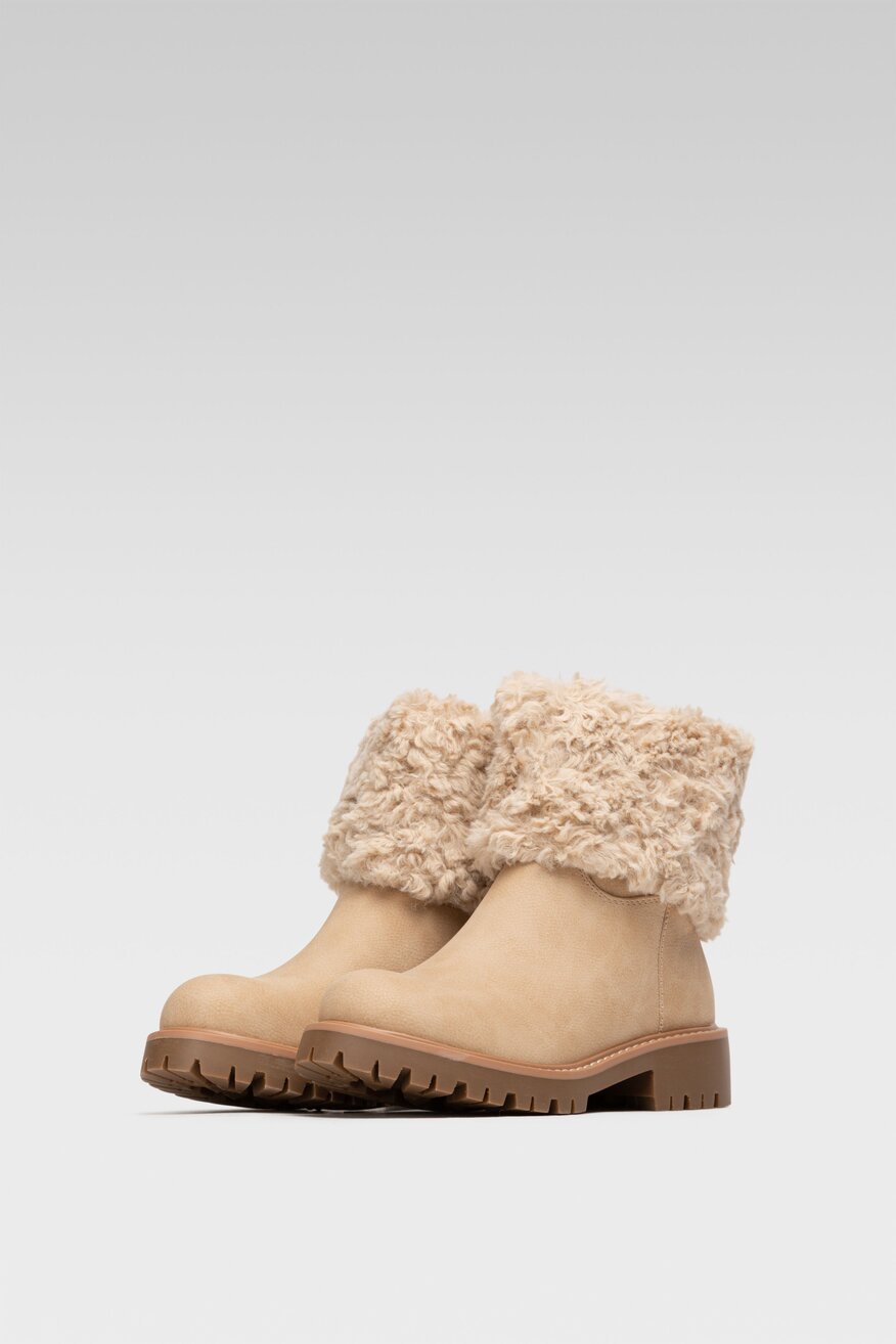 Botki Jenny Fairy WS5628-08 Beżowy