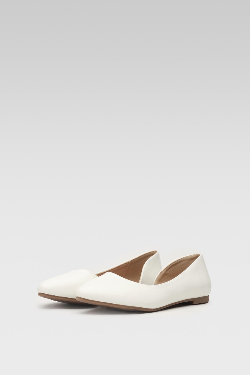 Baleriny Jenny Fairy JANE WS2108-08 Biały