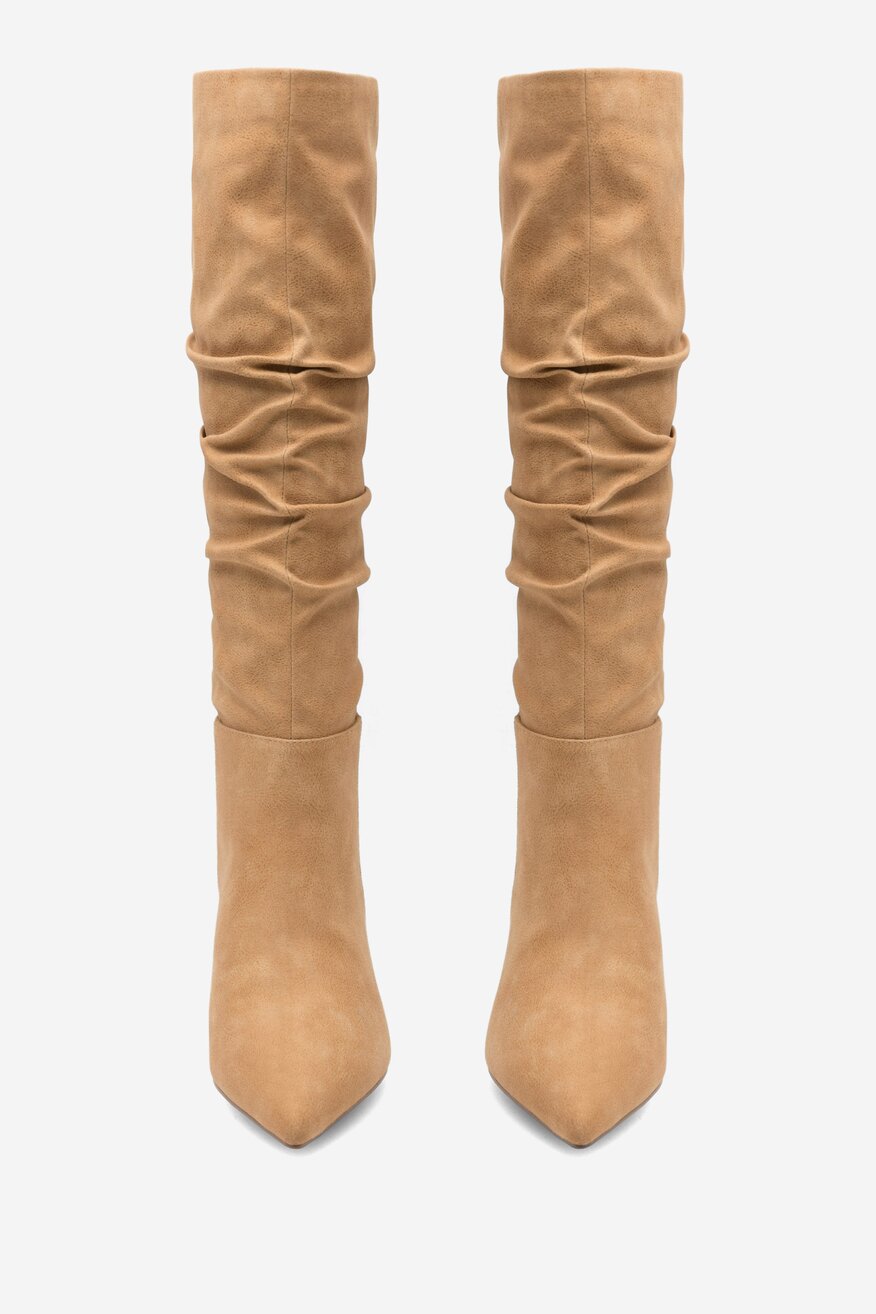 Kozaki NINE WEST HUSNIYA ZL22046-2CC Beżowy