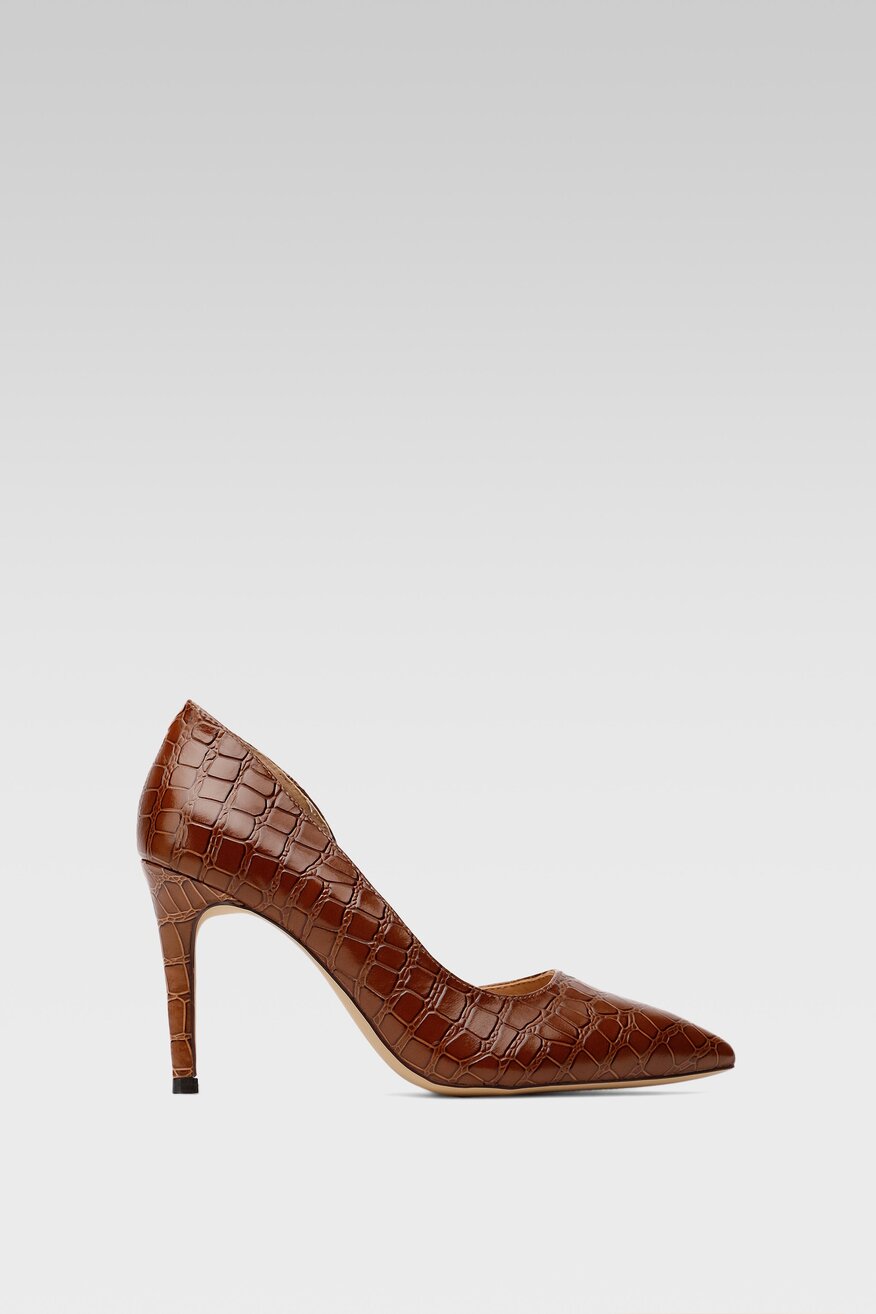 Czółenka Sergio Bardi WYL2142-28Z-SB Miedziany