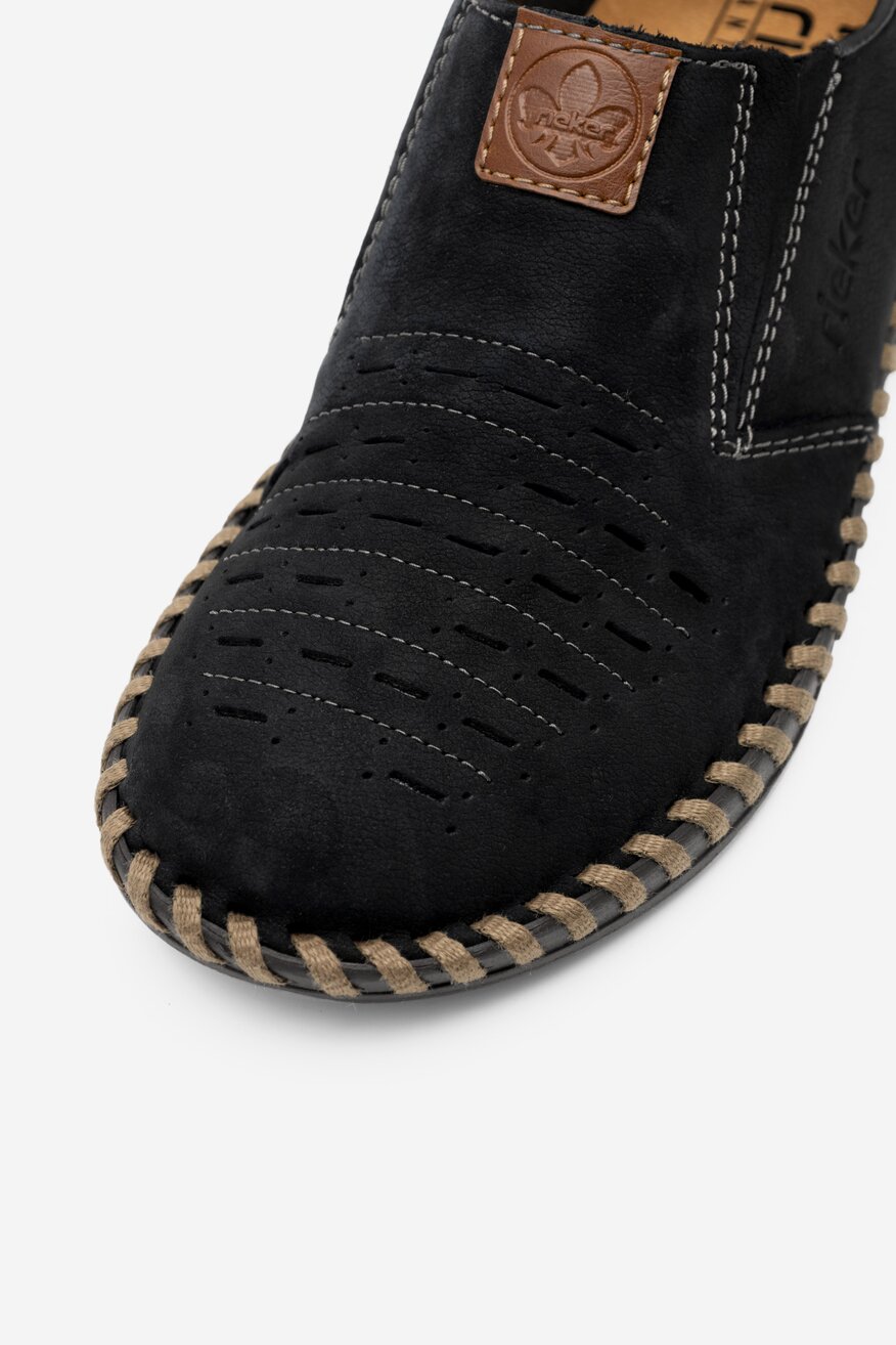 Półbuty Rieker B2457-14 Granatowy