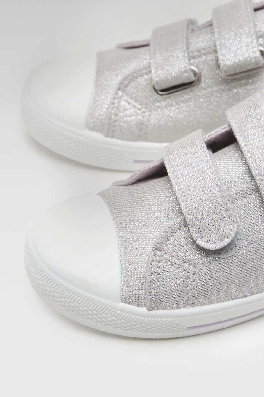 Trampki Nelli Blu DIM33230 Srebrny