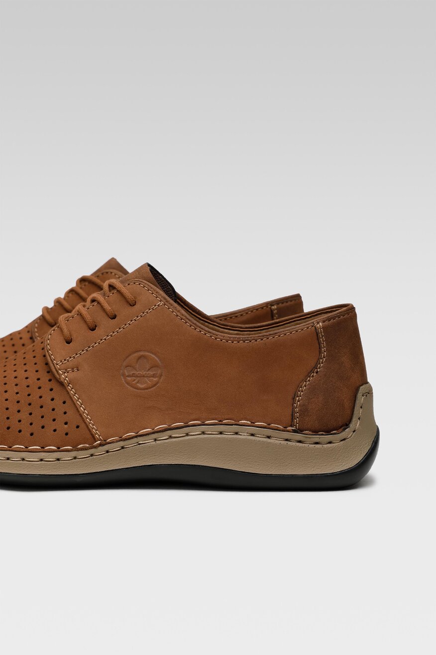 Półbuty Rieker 05226-24 Brązowy