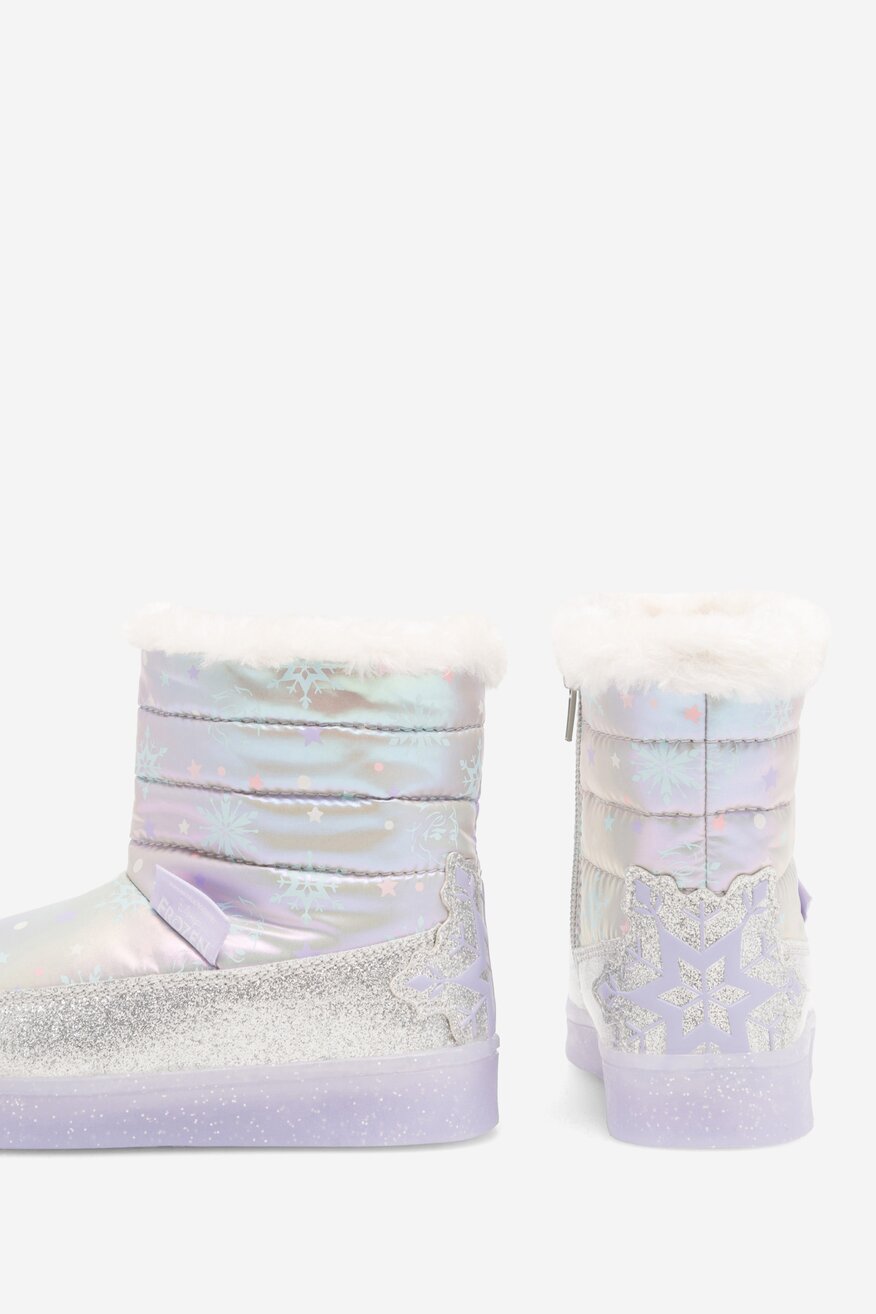 Botki Frozen AW23-220DFR Srebrny