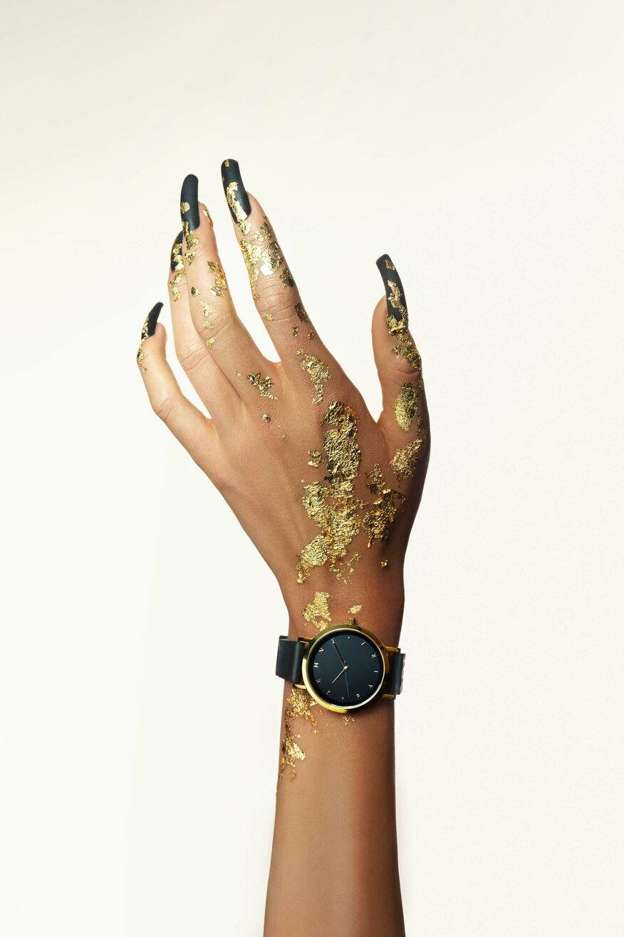 Zegarek Jenny Fairy JF WOMEN WATCH 01044420 Czarny