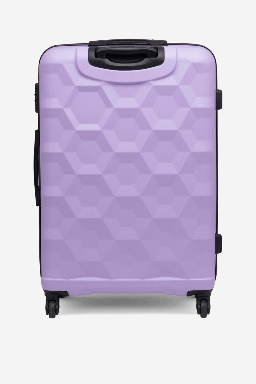 Walizka Lasocki WAL-L-02PURPLE-ABS-04 Fioletowy