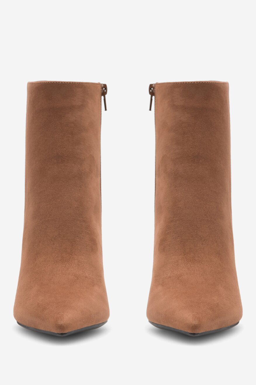 Botki NINE WEST SATI 13196A Brązowy