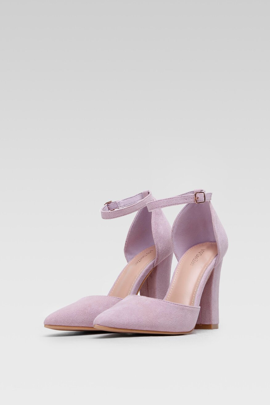Czółenka DeeZee KL-091201-06 Fioletowy