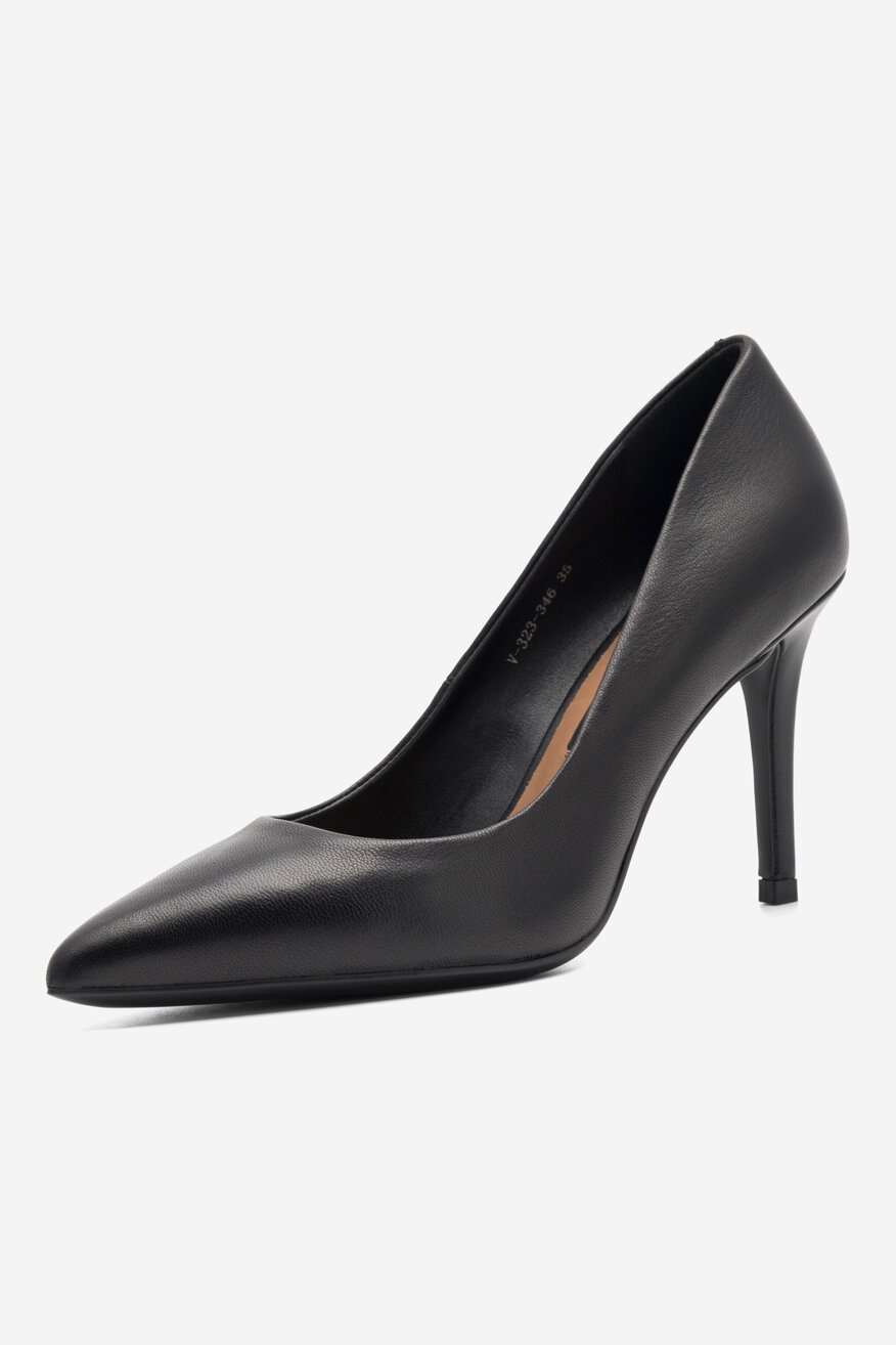 Czółenka Gino Rossi V-323-346 Czarny