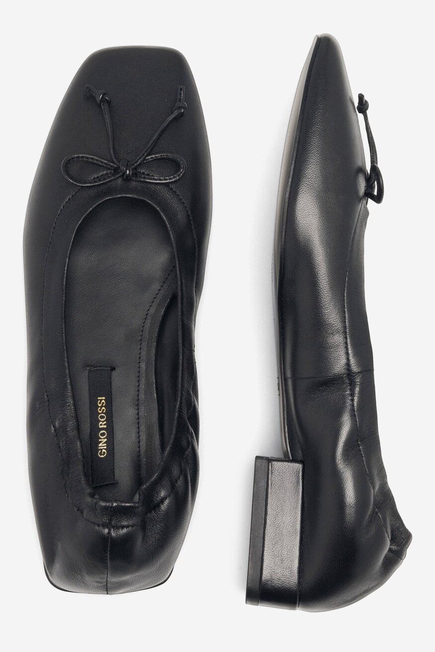 Baleriny Gino Rossi STELLA-108109 Czarny