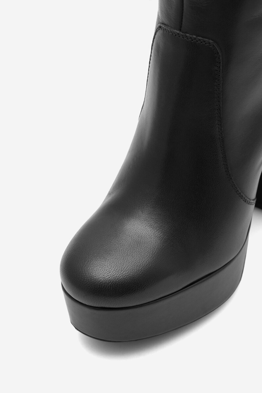 Botki EVA MINGE LUGO-111072 Czarny