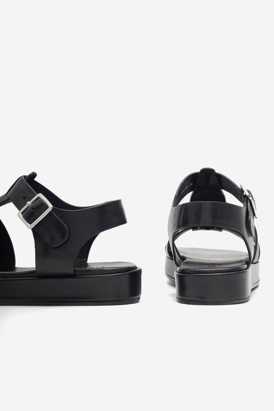 Sandały SIMPLE TARAZONA1-108151 Czarny