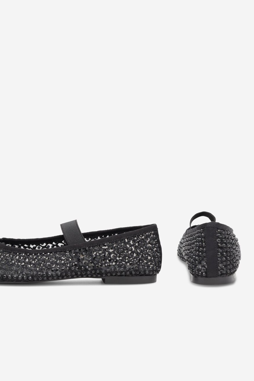 Baleriny Jenny Fairy SUNNY WYL04170-1 Czarny