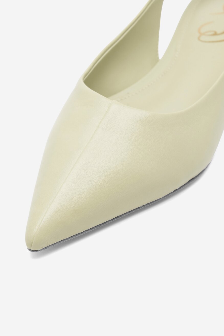 Baleriny SAM EDELMAN I0349L1300 Zielony jasny