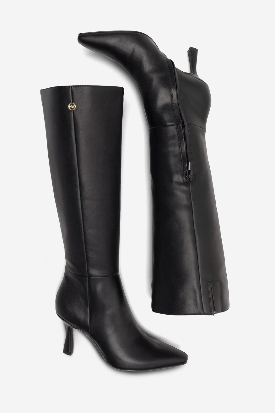 Kozaki NINE WEST MAIDA ZL23003-2CCP Czarny