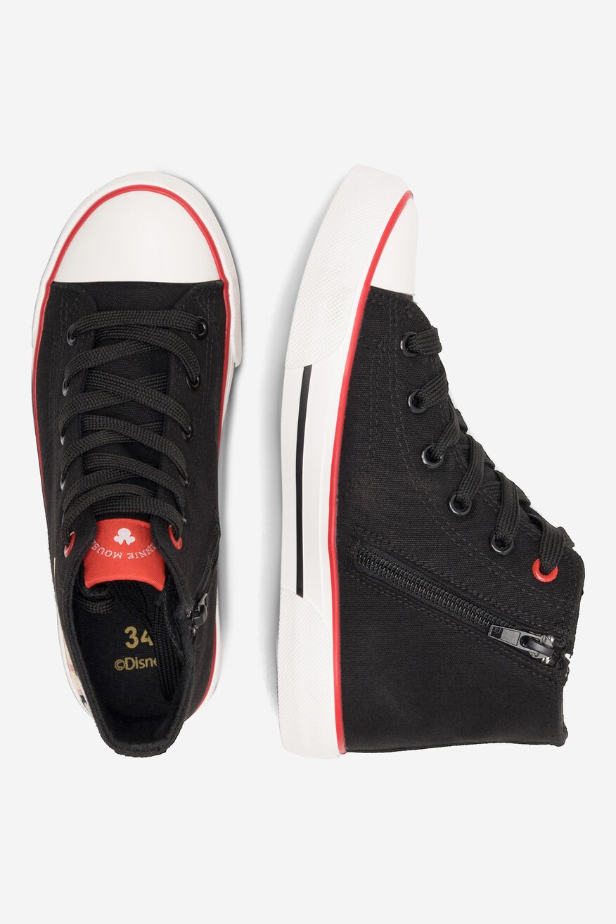 Trampki Mickey&Friends CP91-AW23-32DSTC Czarny