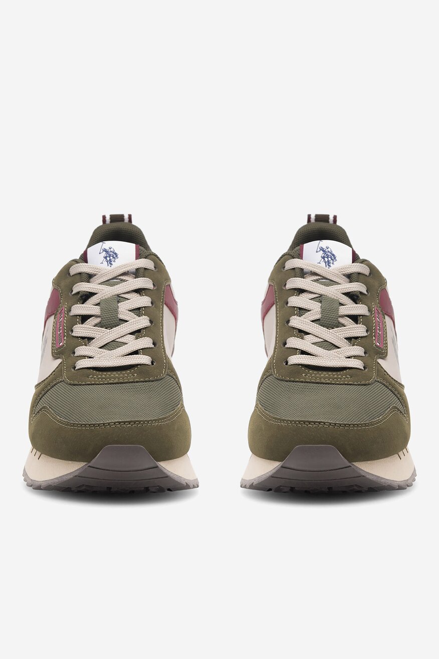 Sneakers U.S. POLO ASSN. BUZZY001M/CNU1 Oliwkowy