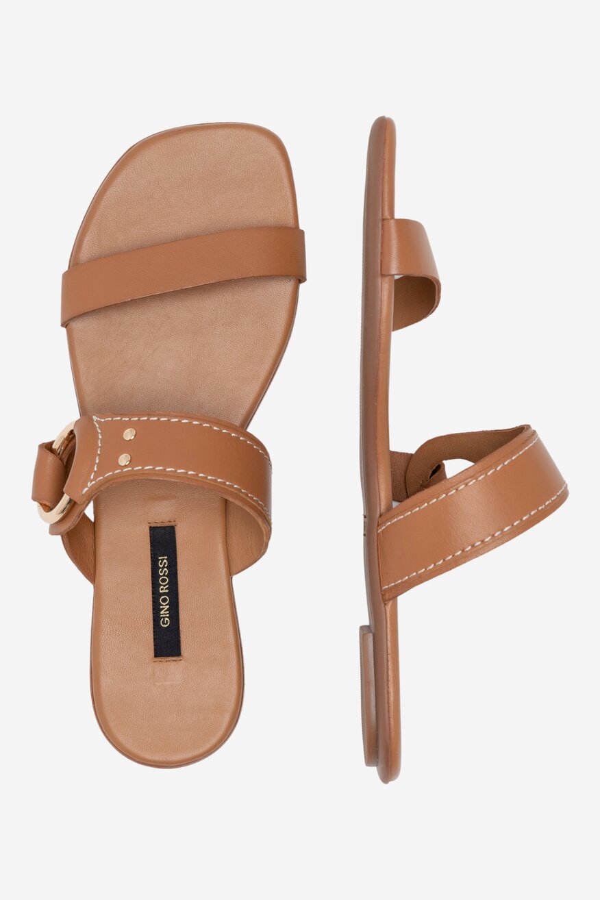 Klapki Gino Rossi YSABEL-4154 Camel