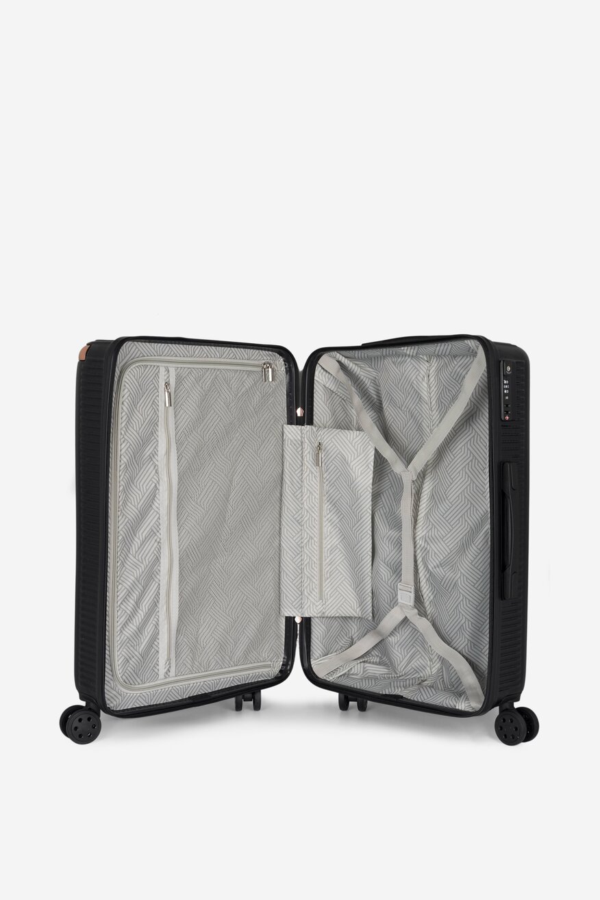 Walizka Lasocki WAS-M-002-S23 Czarny