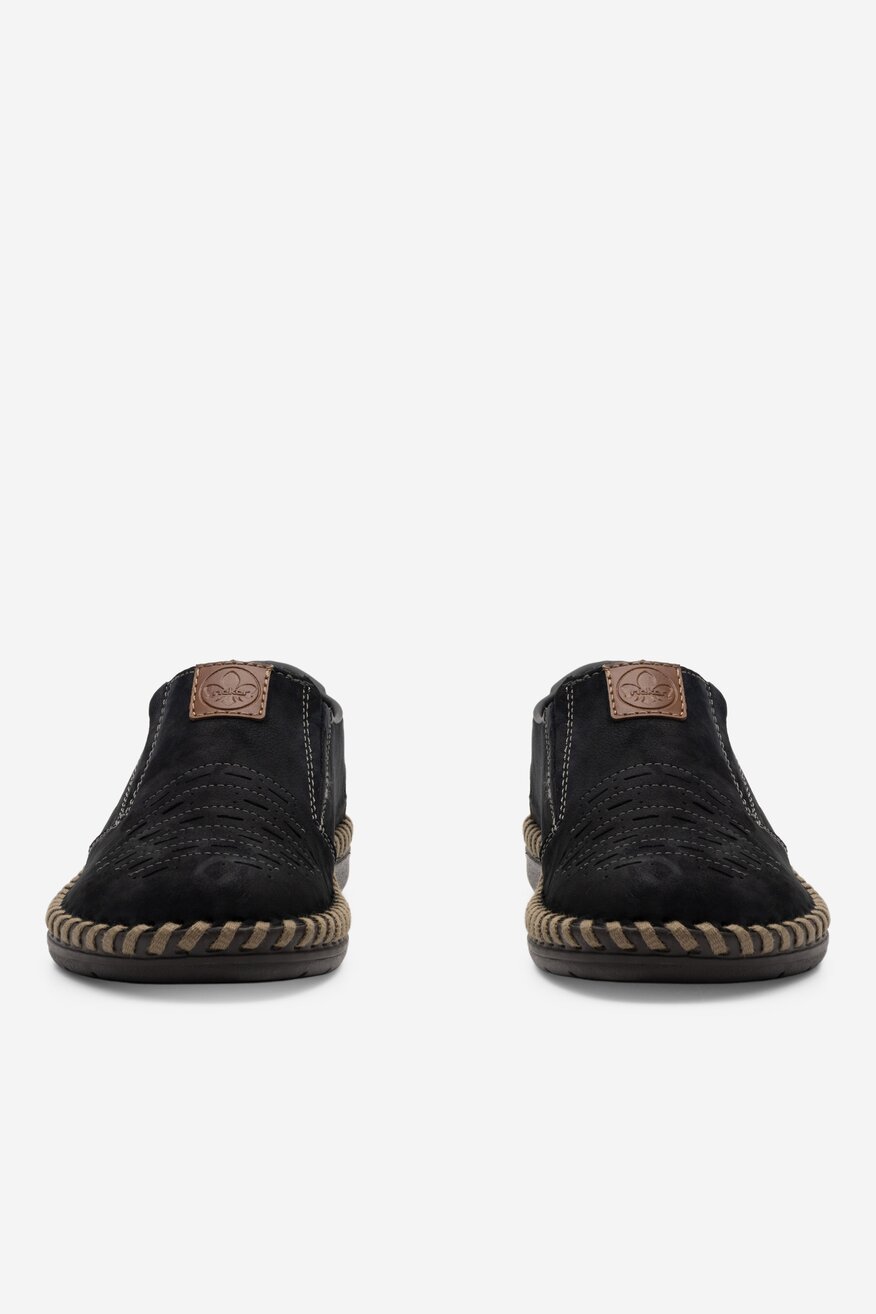 Półbuty Rieker B2457-14 Granatowy