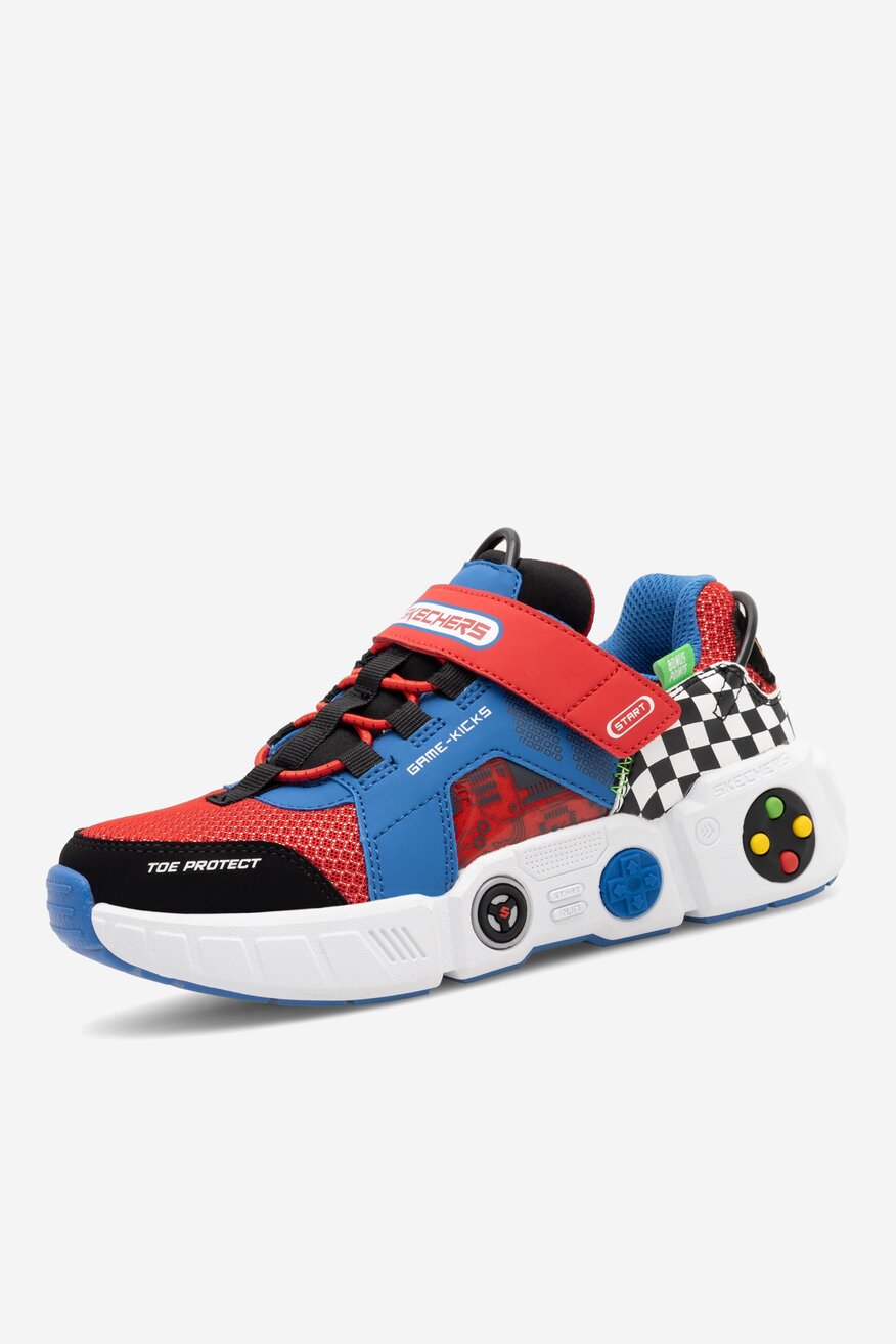 Obuwie sportowe Skechers GAMETRONIX 402260L BLMT Niebieski