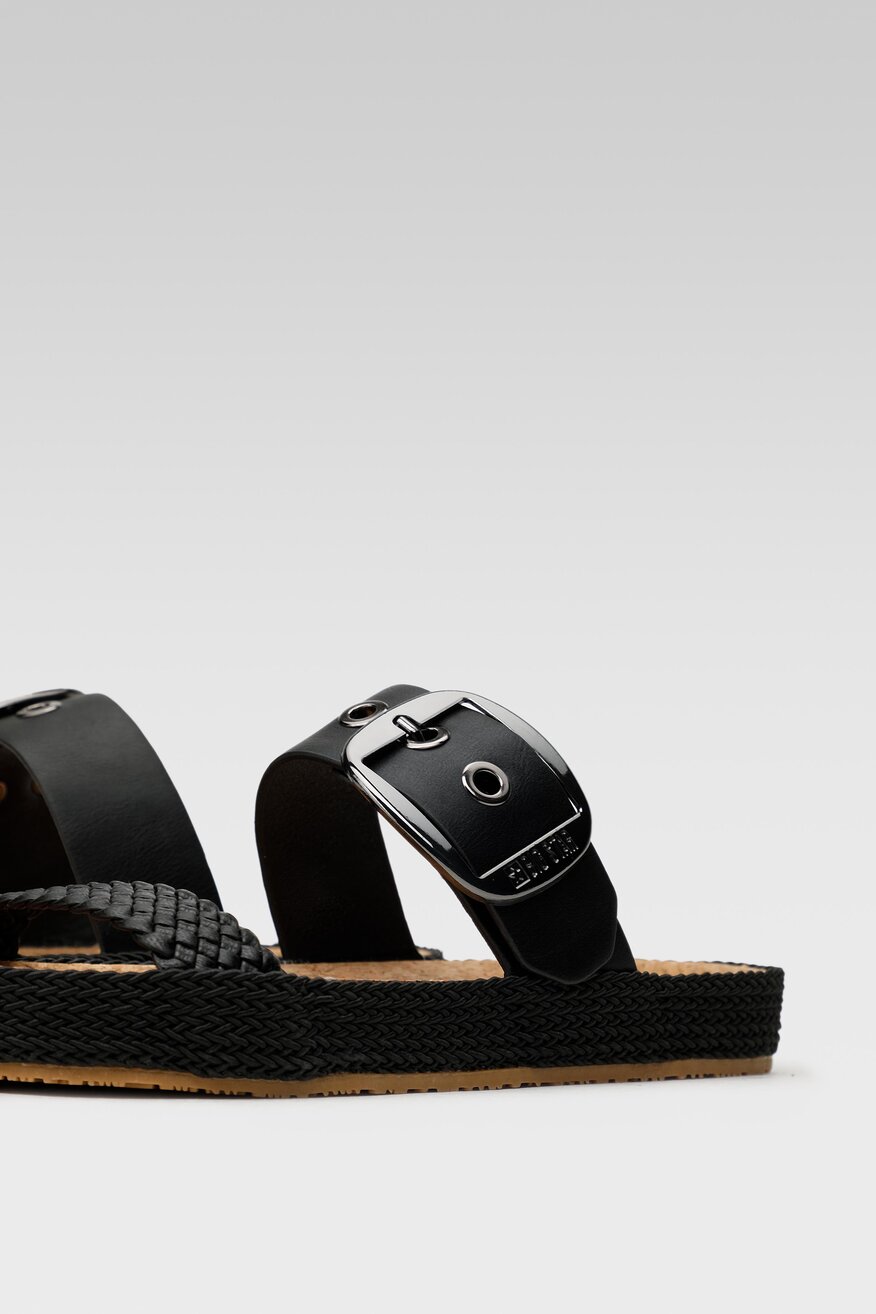 Klapki Big Star JJ274730C Czarny