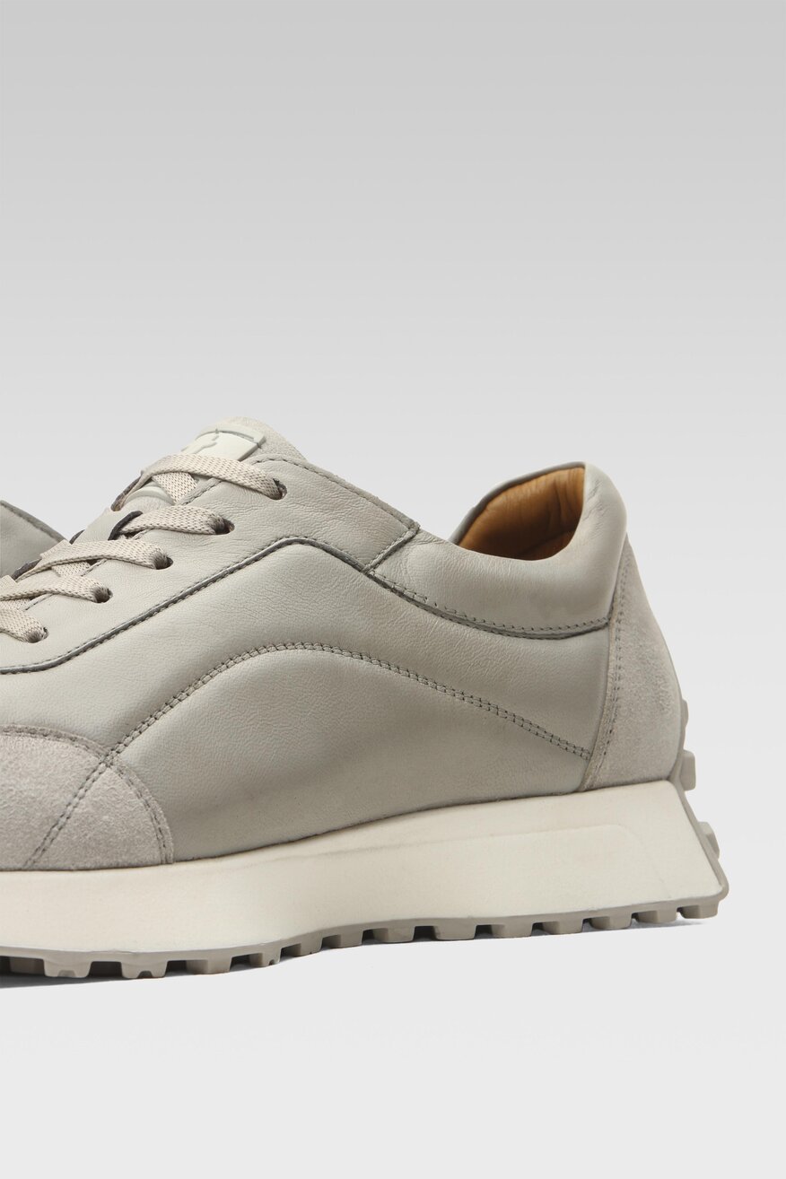 Półbuty Togoshi MI08-JERZY-07 Szary jasny