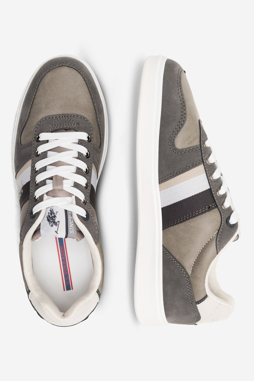 Sneakers U.S. POLO ASSN. ROKKO003M/CUY1 Szary jasny