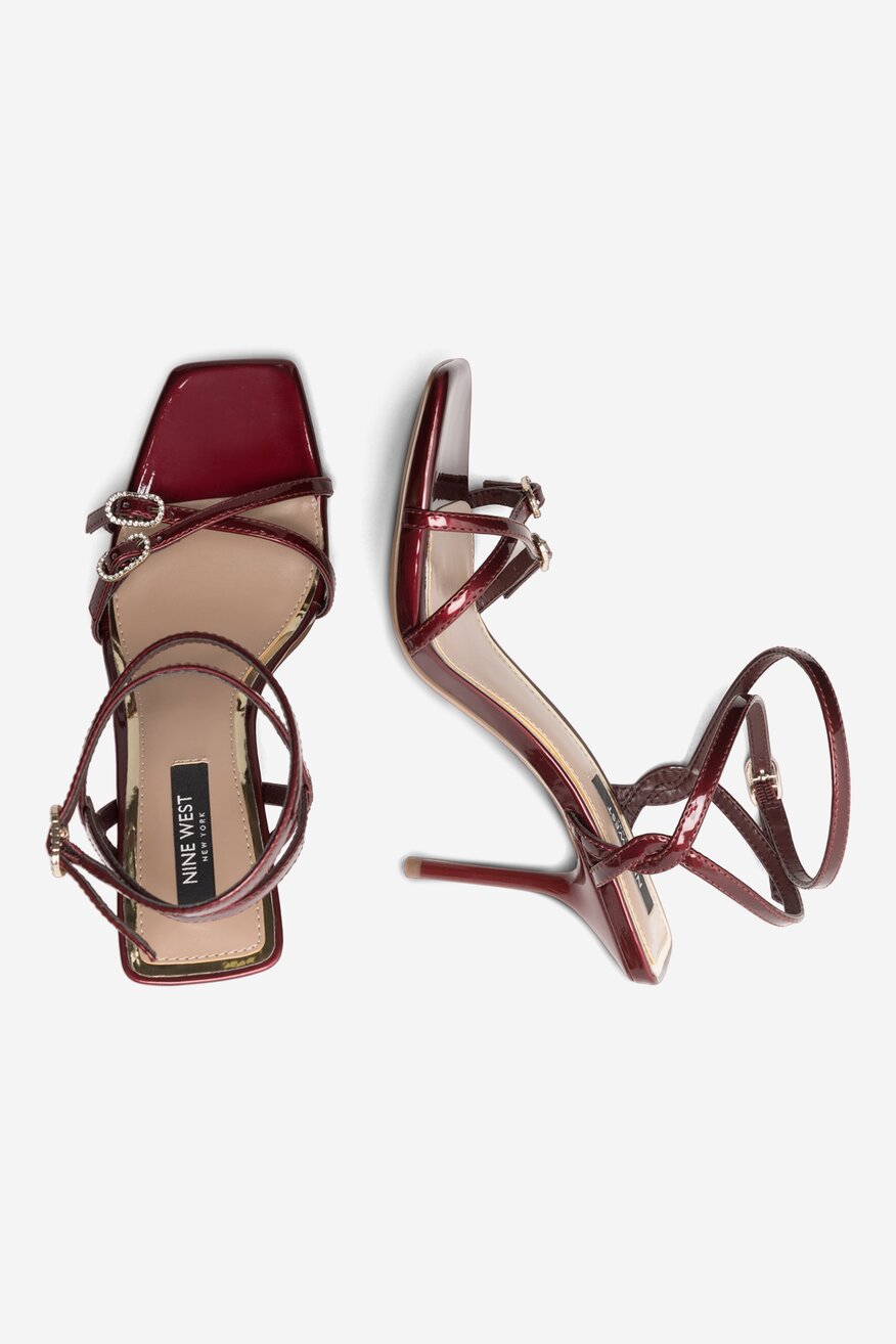 Sandały NINE WEST FARAZA ZL23014CC Czerwony