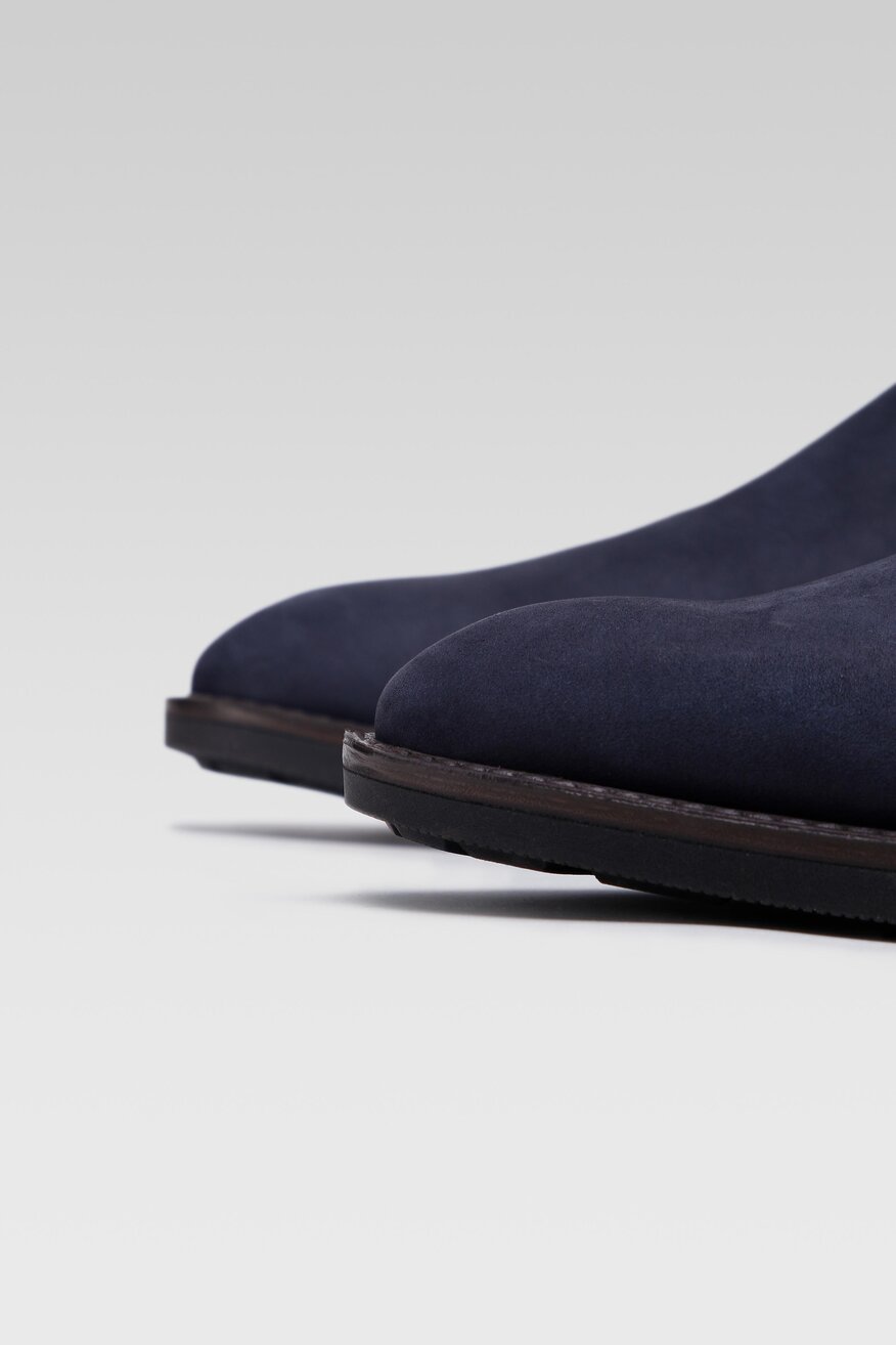 Botki Gino Rossi MI07-BB140-A967-02 Granatowy