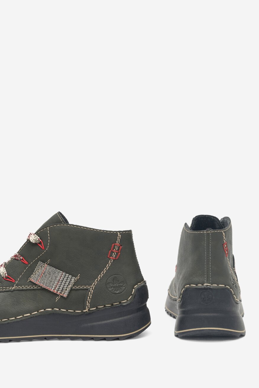 Trzewiki Rieker 51534-54 Zielony