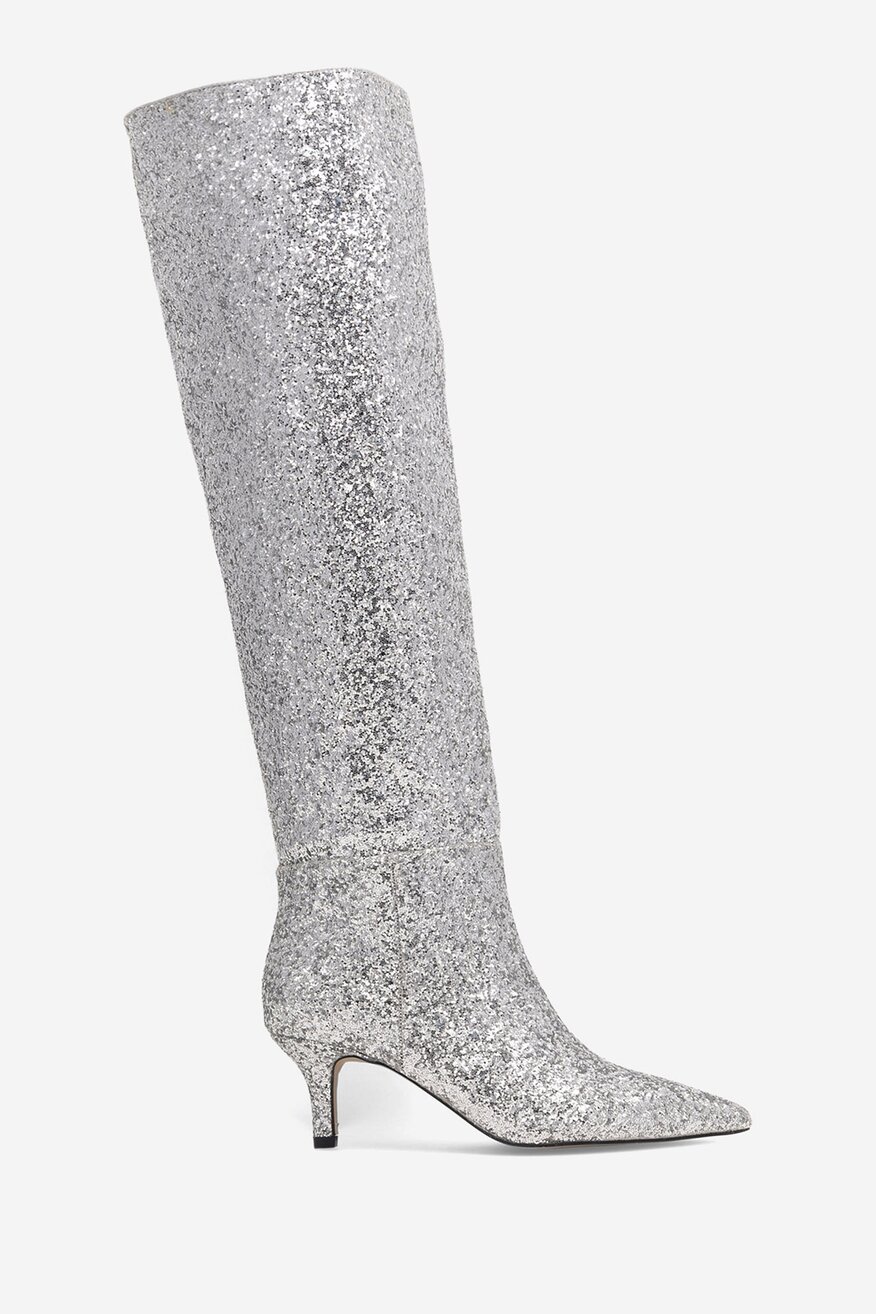 Kozaki Jenny Fairy ELEA LS6022-01 Srebrny