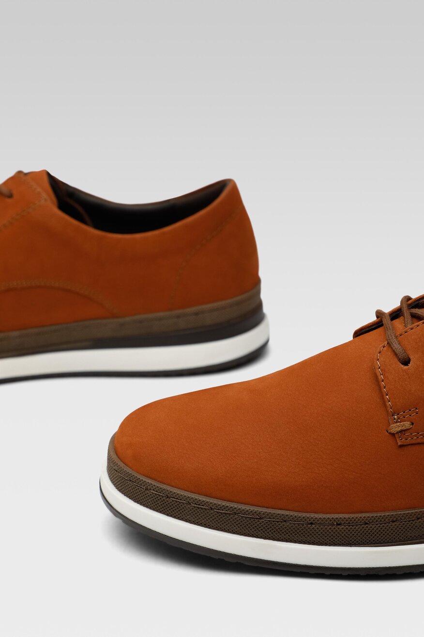 Półbuty Badura MI08-RUBEN-07 Camel