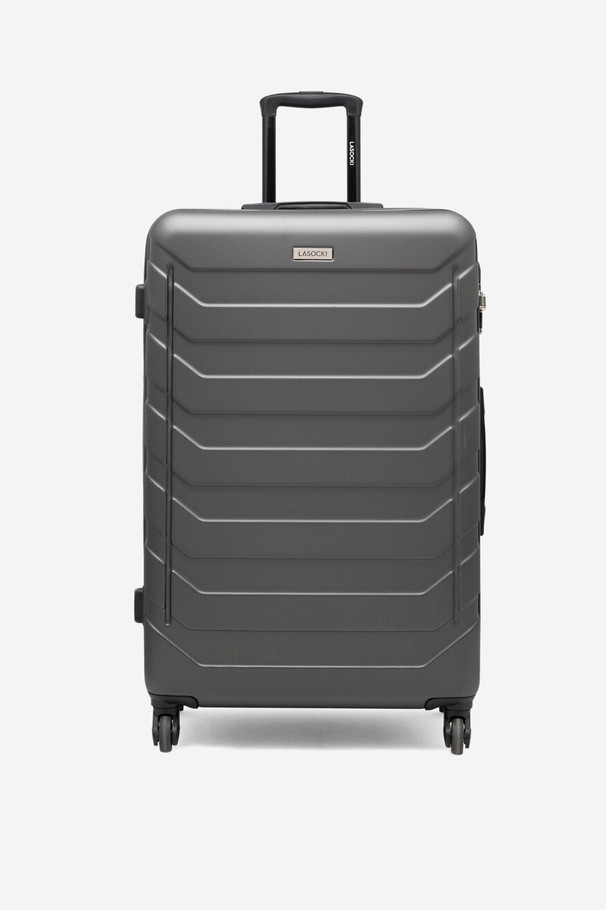 Walizka Lasocki WAS-L-003-A23-GREY Szary
