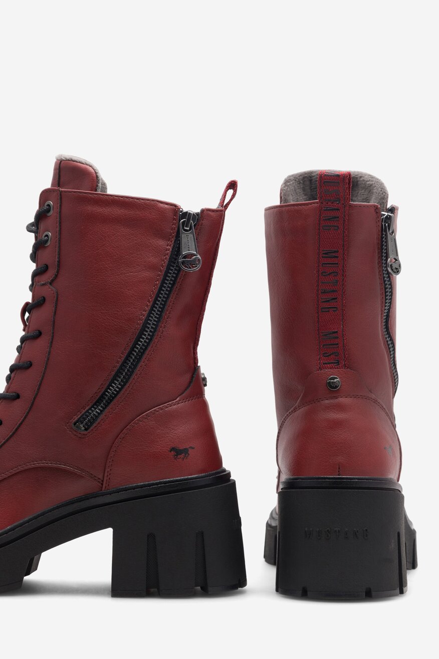 Trzewiki Mustang 1471-502 Czerwony