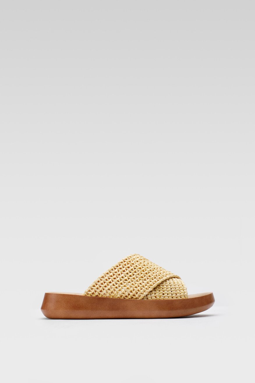 Klapki Jenny Fairy WS106-01 Beżowy