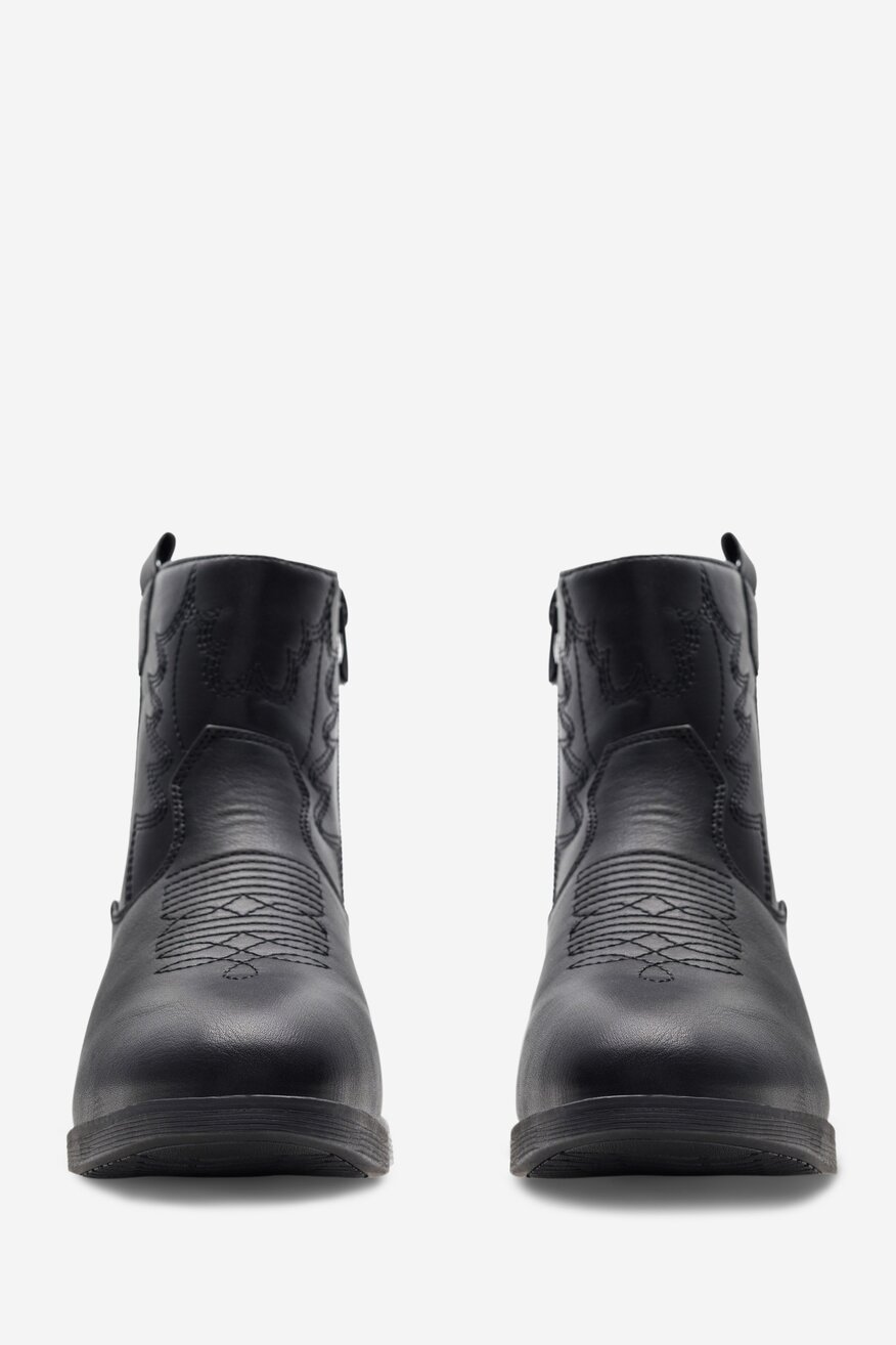 Botki Nelli Blu CM230220-17 Czarny