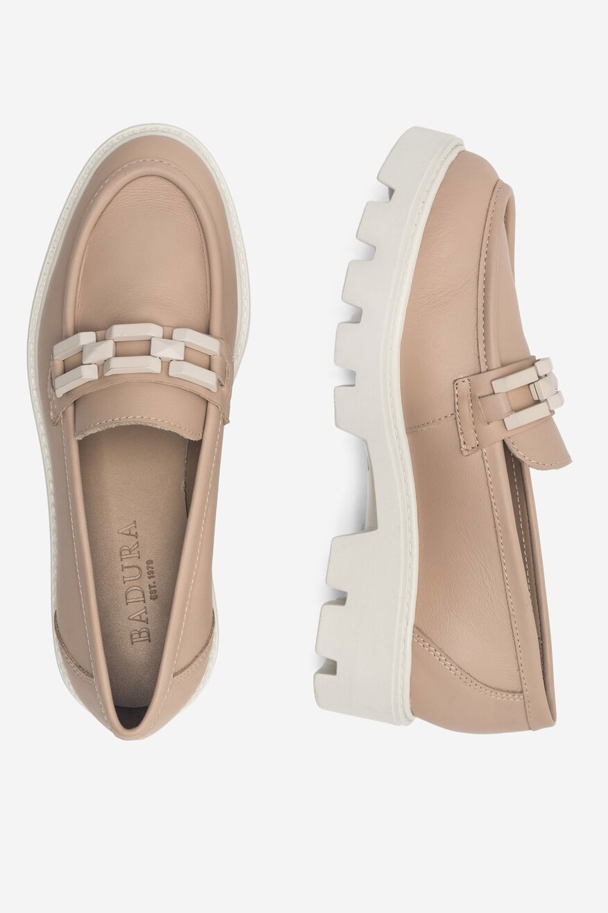 Półbuty Badura TROPEA-E23-28188PE Beżowy