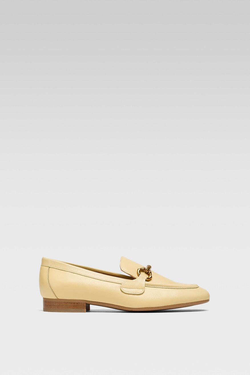 Półbuty Gino Rossi 7309 Żółty