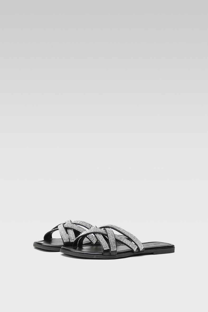 Klapki Jenny Fairy NANCY WS6035-25 Czarny