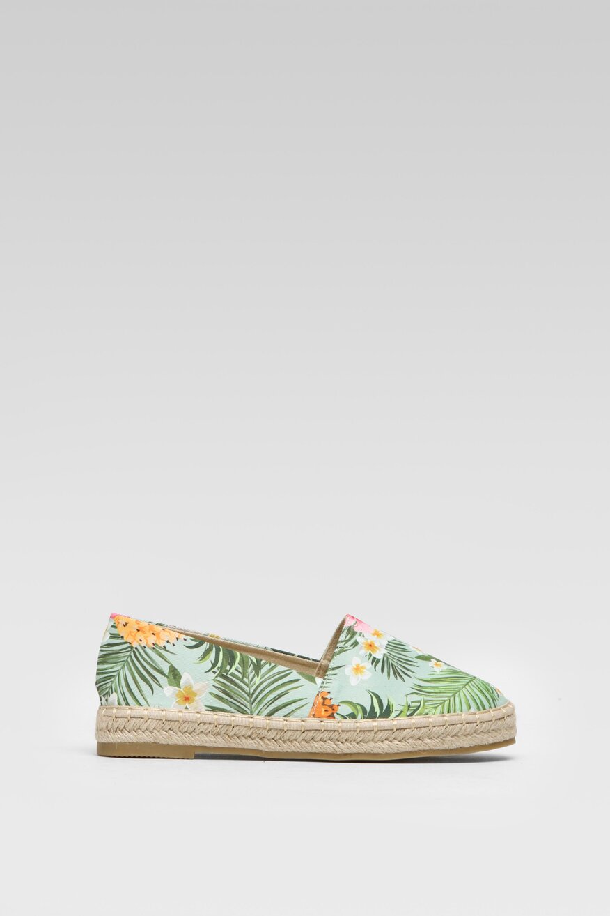 Espadryle DeeZee JOYCE WSS990-103 Zielony