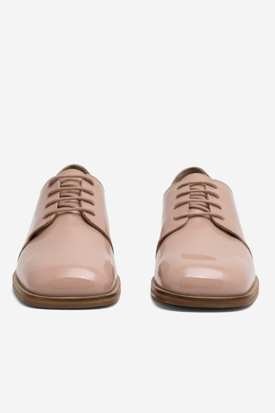 Półbuty SIMPLE VALENCIA-107725 Beżowy